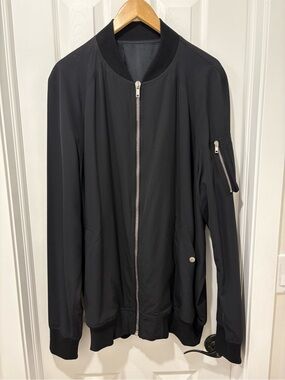 Rick Owens Flight Bomber Jacket Us 46 Men’s Italy Full Zip Runway Ss17 Walrus